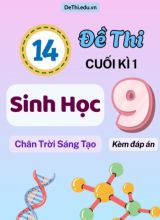 Tuyển tập 14 Đề thi cuối Kì 1 môn Sinh Học 9 sách Chân Trời Sáng Tạo (Kèm đáp án)